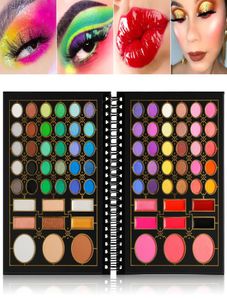 Fard à paupières Just Dance DE039LANCI professionnel 78 couleurs conception de cahier maquillage complet fard à paupières surligneur fard à joues rouge à lèvres palette 3644393