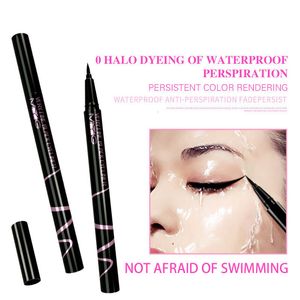 Eye Shadow / Liner Combinaison 12pcs / lot Vente en gros Yeux Maquillage Liquide Eyeliner Étanche 24 Heures Longue durée Noir Eyeliner Stylo Maquillage Eye Liner Crayon 230705