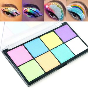 Combinación de sombra de ojos/delineador Bowitzki Delineador de ojos activado con agua Retro Hydra Liner Maquillaje Pastel UV Glow Color Pintura facial y corporal Paleta de 8 colores 231031