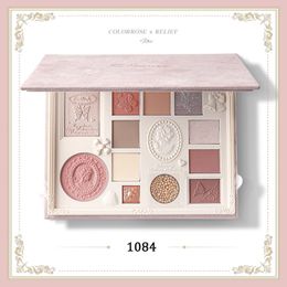 Eye Shadow Liner Combinaison Colorrose Embossed Shadow Pallete Blush High Gloss Integrated Palette Modification liquid Cosmetic Disc 230703