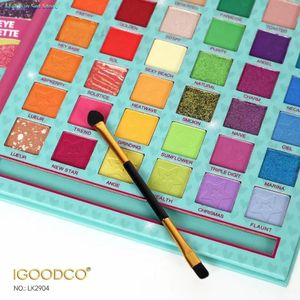 Combinaison de fard à paupières IGOODCO 48 couleurs Licorne Palette de fard à paupières Nacré Mat Beauté Maquillage Dropship 230703