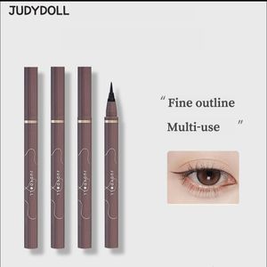 Combinaison ombre à paupières/liner Judydoll Crayon eye-liner liquide noir imperméable 24 heures longue durée Maquillage japonais pour les yeux Stylo eye-liner lisse super fin 231113