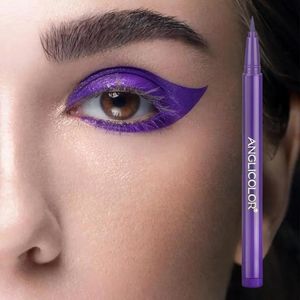 Combinatie oogschaduw/liner Vloeibare eyeliner 6 kleuren Veegvast eyelinerpotlood Langdurige eyeliner Halloweenfeestmake-up Cosmetica Accessoires 231020