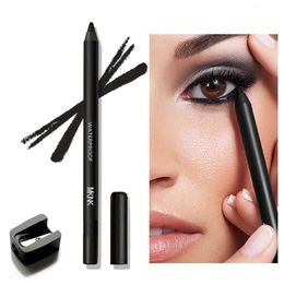 Combinatie oogschaduw/voering MKNK Langdurig waterdicht Transpiratie Rokerige make-up Eyelinerpotlood Gelpen en puntenslijper Make-up zonder uittrekken Geen vlekken Cosmetisch 230923