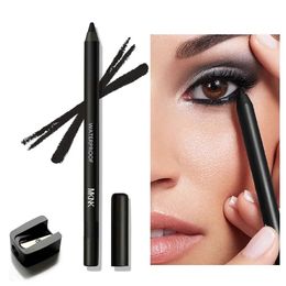 Combinatie oogschaduw/voering MKNK Langdurig waterdicht Transpiratie Rokerige make-up Eyelinerpotlood Gelpen en puntenslijper Make-up zonder uittrekken Geen vlekken Cosmetisch 231207