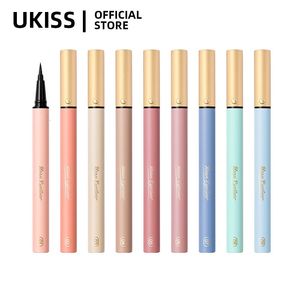 Combinatie oogschaduw/voering UKISS vloeibare eyeliner-pen Waterdicht en langdurig geschikt voor beginners met fijne kop 231115