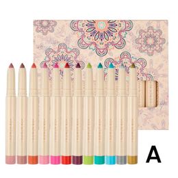 Bâton d'affûtage de stylo de ver à soie couché longue durée d'ombre à paupières avec ensemble de couleurs de taille-crayon vgdcrtf 231023