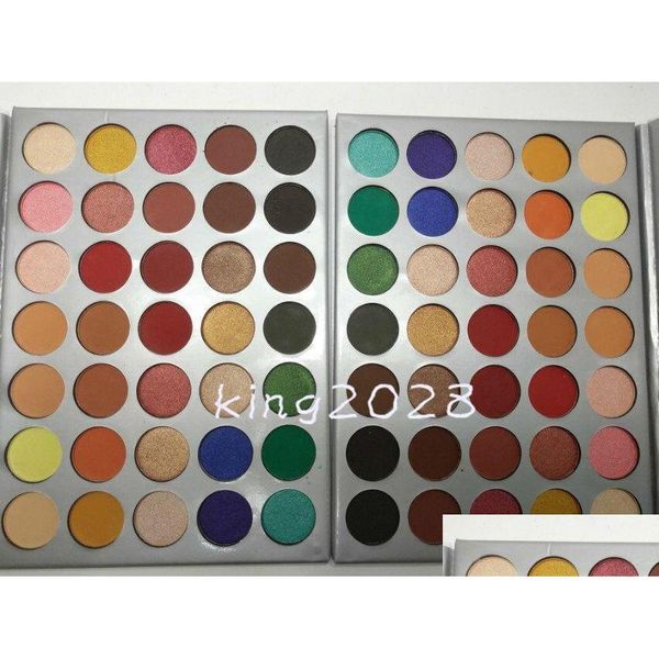 Sombra de ojos Maquillaje Paleta de sombras de ojos Las paletas 35 colores Cosméticos Entrega de gota de alta calidad Salud Belleza Ojos Dhpdn