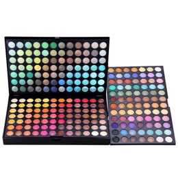 Palette de fards à paupières mat, scintillants, scintillants, ensemble de puissance, outils de maquillage cosmétiques, imperméables, maquillage longue durée, L2403