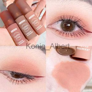 Oogschaduw Mat Nude Vloeibare Oogschaduw Crème Natuurlijke Melk Thee Perzik Blush Langdurige Waterproof Make-up Nude Eye Shdaow Pigment Cosmetic x0804 x0804