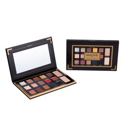 Oogschaduw Mauve 17 Pannen Oogschaduw Palet Hoge Pigment Waterproof Langdurige Matt Shimmer Markeerstift Make-Up Kit 230712