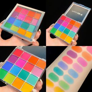 Eye Shadow Miss Lara 16 Color Palette Colorful Artist Shimmer Glitter Matte Pigmented Powder Pressed Eyeshadow Makeup Kit 230712