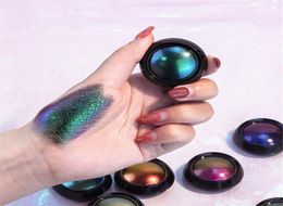 Sombra de ojos Camaleones ópticos Sala de ojos Diamante Gloss Brillante Mono High Pallete Glitter Pigmento Wholeeye Shadoweye9500304