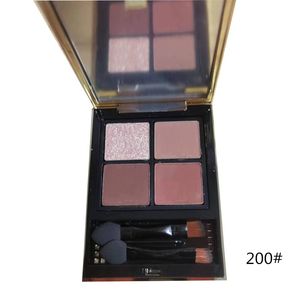 Palette de l'ombre à paupières Beauthortuy Cosmesticsz Makeup 4 couleurs ombres à paupières longs-durables 100 400 600