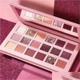 Ombre à paupières nacré 18 palettes de fard à paupières couleur désert rose disque d'ombre à paupières marbre maquillage livraison directe santé beauté maquillage yeux Dhbrk