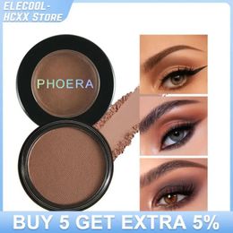 Sombra de ojos PHOERA 12 colores Natural Mate impermeable paleta duradera pigmento sombra de ojos belleza mujer maquillaje cosmético 231211