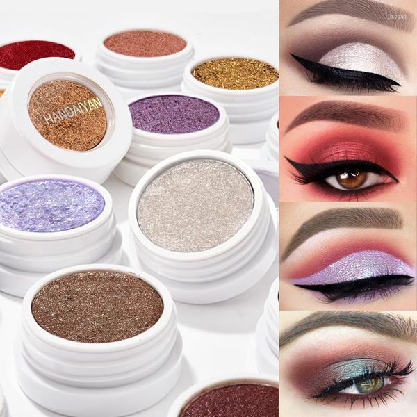 Sombra de ojos Polar Metal sombra de ojos brillo polvo maquillaje camaleón ojos maquillaje brillo brillo puré de patatas sombras cosméticos