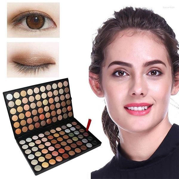 Sombra de sombras de ojos 120 colores Paleta de moda Cosmética polvo suave maeyeshadow paletas de maquillaje de belleza