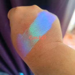 Oogschaduw Rainbow Chameleon Oogschaduw Poeder Pigment Aurora Multi Chroom Iriserende Make-up 1g 230703