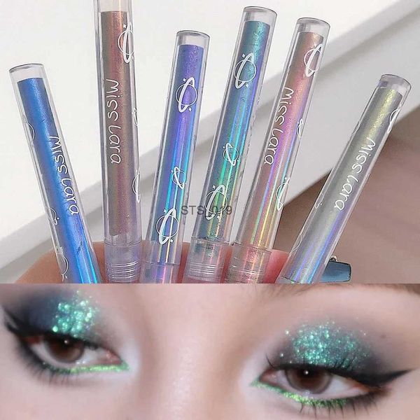 Fard à paupières Eyeliner vert brillant fard à paupières imperméable diamant bleu rose couleur paillettes paillettes Eyeliner ombre à paupières maquillage beauté cosmétiques L231115