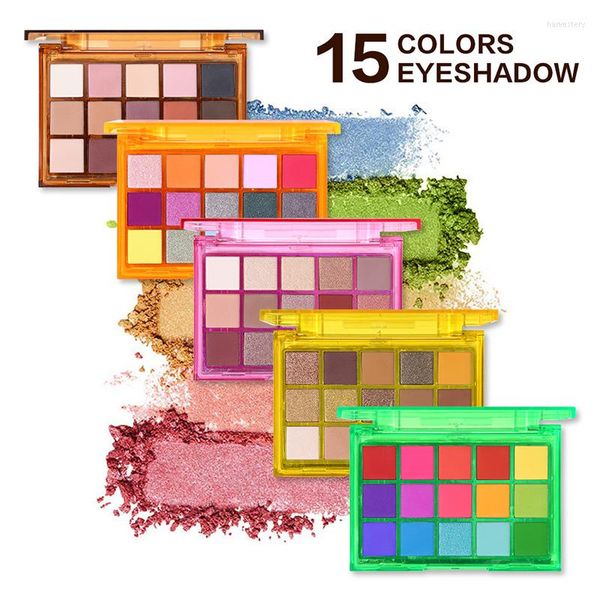 Palette de fards ￠ paupi￨res paillettes de sweet ombre de l'ombre ￠ paupi￨res 15 couleurs