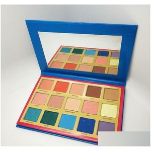 Palette de maquillage Tasha Denona Tasha Denona Tropic Eyeshadow Cosmetics Highlighter pour les filles 15 couleurs Drop Livraison Health Beauty Maquillage E DH3HQ