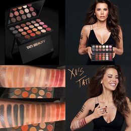 Oogschaduw Tati Palette Textured Neutrals Vol 1 Matte Shimmer Glitter 24 Color Makeup Eyeshadow Palette Pigment Tati Beauty Palette 230804