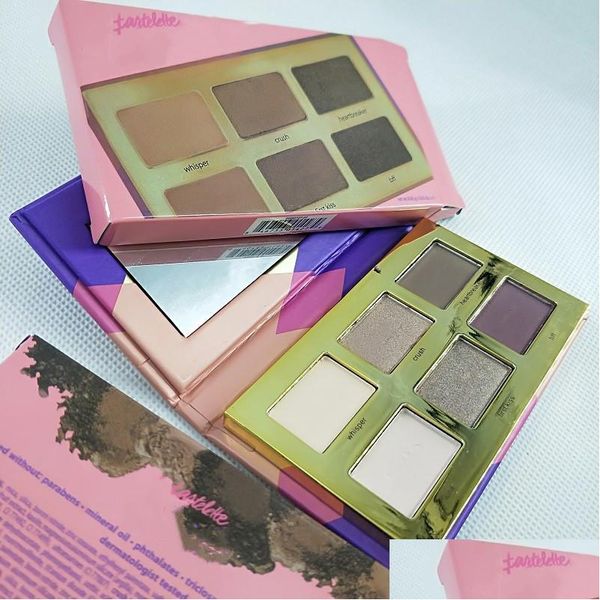 Eye Shadow Tease Shimmer Glitter Clay Palette de fard à paupières haute performance Naturals 6 couleurs Real Po Drop Livraison Santé Beauté Maquillage Dhmwb