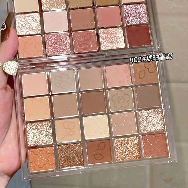 Fard à paupières crème pailletée imperméable Gliter pour ombre à paupières maquillage coréen palette de fard à paupières maquillage pour femmes yeux brillants outils cosmétiques 231023