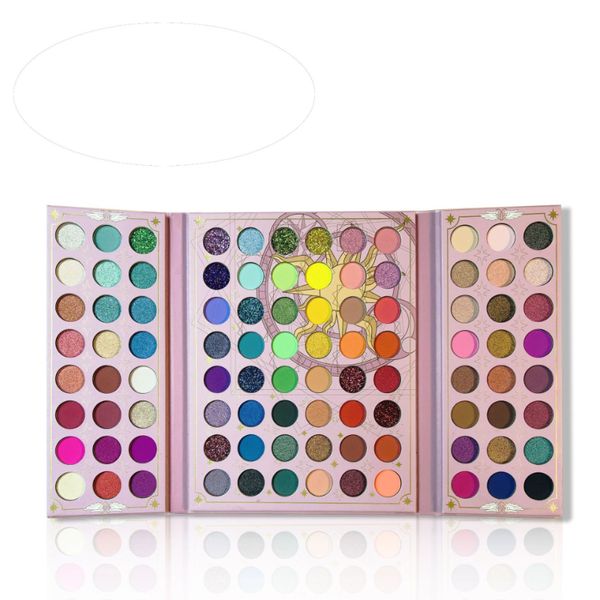 Sombra de ojos Venta al por mayor 96 colores Gliltter Paletas de sombras de ojos Mate Sombra de ojos Pallete Shimmer Shine Maquillaje Paleta Set Kit Cosmético Mujeres 230712