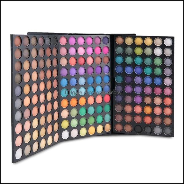 Ombre à paupières Wholesale180 Couleurs Tender 3 Layer Color Makeup Plate Palette de fard à paupières Comestic Eye Shadow Set Kit Drop Delivery 2022 H Dhomp