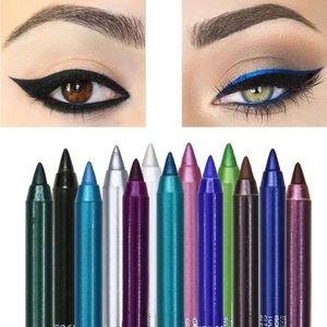 OogschaduwLiner Combinatie 14 kleuren Langdurig eyelinerpotlood Waterproof Pigment Blauw Bruin Zwart Eyeiner Pen Damesmode Kleur Oogmake-up Cosmetisch 231113