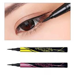 Combinaison Eye ShadowLiner 1 pièce Eyeliner liquide professionnel Style chat petit stylo doré longue durée séchage rapide anti-transpiration imperméable lisse mat 231020