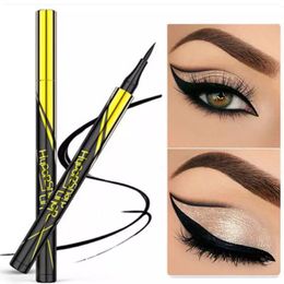 OogschaduwLiner Combinatie 1 ST Kleine Gouden Pen Sneldrogende Eyeliner Waterdicht Langdurig Zwartbruine Ogen Make-up Vloeibaar Potlood 230911