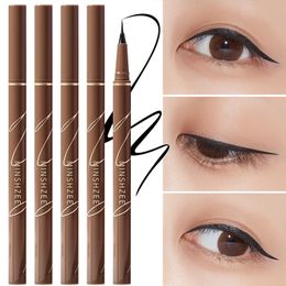 OogschaduwLiner Combinatie 4 kleuren Ultrafijne vloeibare eyeliner-pen Duurzaam Waterdicht Natuurlijk glad liggend Zijderupsen-voering Blijvende ogen Make-up Cosmetisch 230911