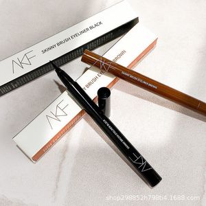 Eye ShadowLiner Combinaison AKF Eyeliner Stylo Liquide Marron Noir Paupière Imperméable Pas Facile À Maculer et à Décolorer Étudiant Couché Vers à Soie 230830