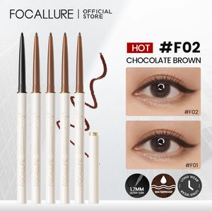 Eye ShadowLiner Combination FOCALLURE Waterproof Ultra-slim Eyeliner Gel Pencil Soft High Pigment Professional Eyes Liner Makeup Tool Cosmetics 230703