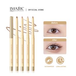 Eye ShadowLiner Combinación IMAGIC 4color Lying Silk Pen Pearl Matte Flash Fluorescente Suave y Durable 3D Maquillaje Cosméticos 230719