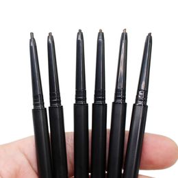 Améliorateurs de sourcils 10 pièces marque privée crayon à sourcils mince étanche longue durée double tête stylo à sourcils personnalisé en gros 231031