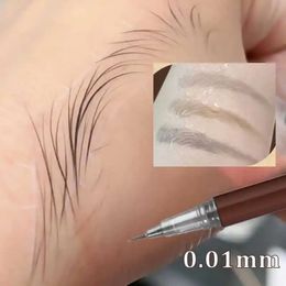 Sourcils Enhancers 1pc liquide imperméable facile à colorer stylo anti-transpiration 0 01mm tête ultra mince maquillage des yeux cosmétique en gros 231102