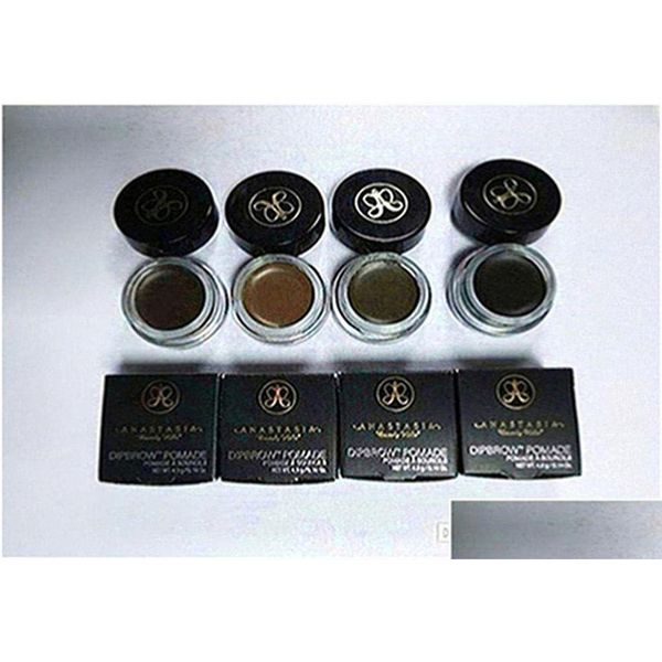 Mejoradores de cejas Anastasia Beverly Hills Dipbrow Pomade Maquillaje impermeable marrón medio 4G Blonde/Chocolabrow Blonde Chocolate Dark Eb Dhg9R