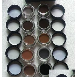 Wenkbrauw versterkers merk waterdichte gelcrème make -up bruin fl size 11colors 4g 0,14 oz drop levering gezondheid schoonheids ogen dh6rx