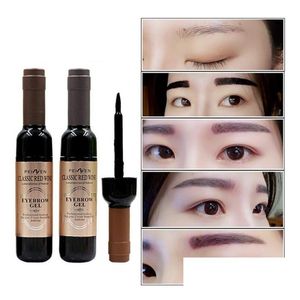 Eyebrow Enhancers Ems/Dhs Long Lasting Perfect Eyebrows Gel 3 Colors Korea Cosmetics Peel Off Type Make Up Brown Waterproof Drop Del Dhqzq