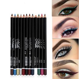 Wenkbrauwversterkers Multi-Color Ultra Matte Lip Liner Pencil Functionele Eyebrow Eye Lip Makeup Waterproof Kleurrijke Cosmetische tattoo Positioneringspen 230703