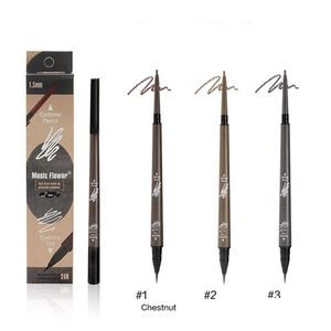 Sourcils Enhancers Musique Fleur Crayon Étanche Stylo De Tatouage Croquis Liquide Savon Sourcils Sourcils Enhancer Cils Pinceaux De Maquillage Drop Dho4J