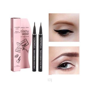 Mejoradores de cejas Profesional Impermeable Marrón 7 días Ceja Tatuaje Pluma Liner Maquillaje de larga duración Mujeres Producto Entrega de gota Hea Dhz89