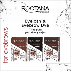 Rehausseurs de sourcils Roorana Étanche Longue Durée Sourcils Teinture Tatouage Crème Henné Sourcils Cils Teinte Goutte Livraison Santé Beauté Makeu Dhx7W