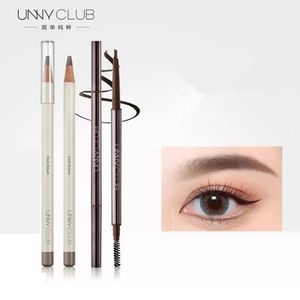 Wenkbrauwversterkers UNNY CLUB Waterproof Wenkbrauwpotlood Wenkbrauwpen voor het markeren van tattoo-tinten Make-up Microblading Wenkbrauw Definer Enhancer 231030