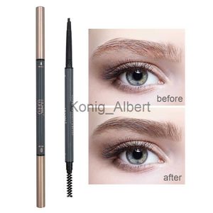 Eyebrow Enhancers USHAS marca Ultra Fine Triangle Eyebrow Pencil automático con pincel maquillaje de cejas para mujeres maquiagem cosméticos matita occhi x0801