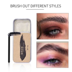 Rehausseurs de sourcils Savon coiffant pour sourcils imperméable Savons pour sourcils sauvages naturels anti-taches Fixation de la forme des sourcils Gardez les sourcils soignés ZL1282